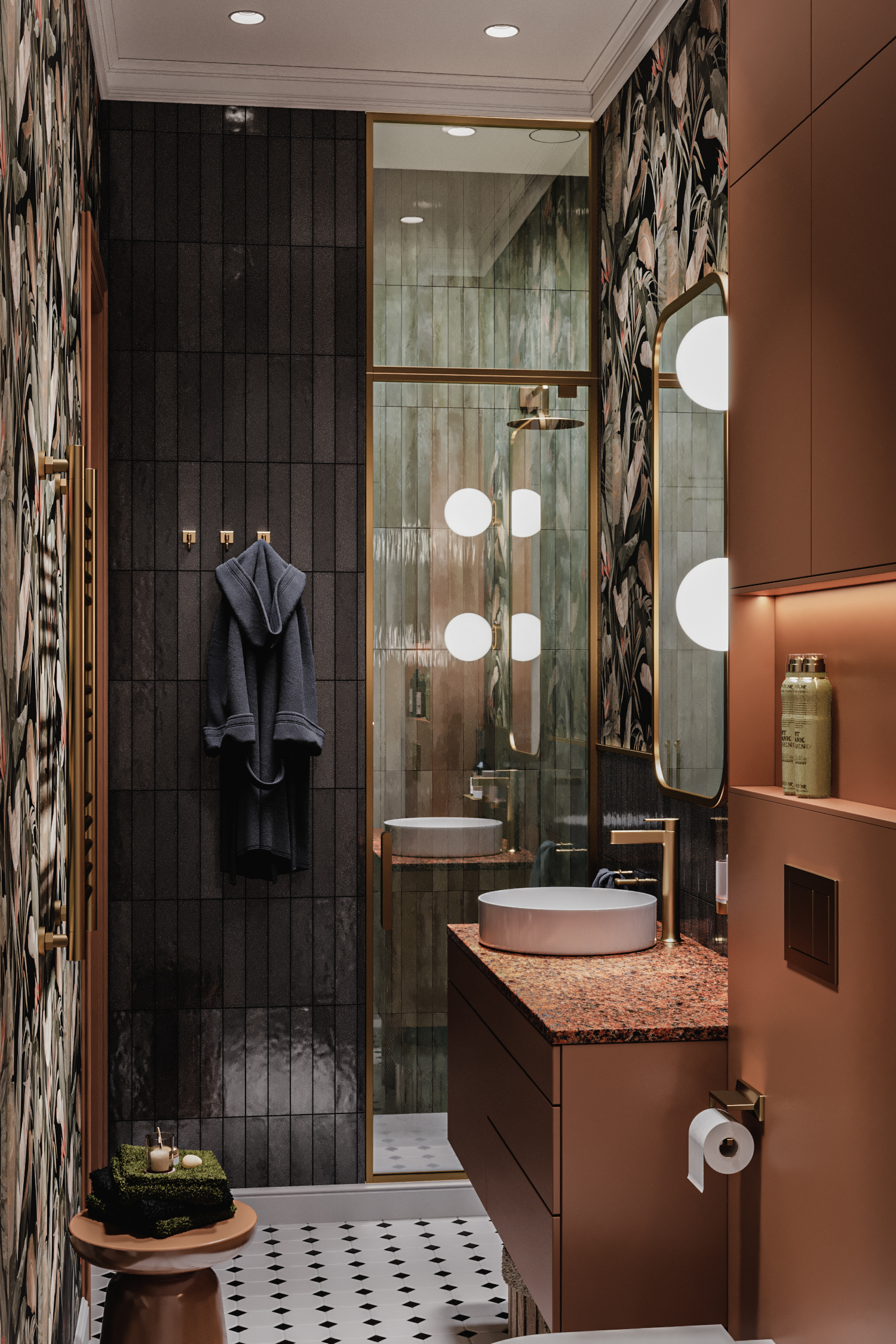 Дизайн: Студия дизайна Марии Глушко
Визуализация: Сагателян Алина