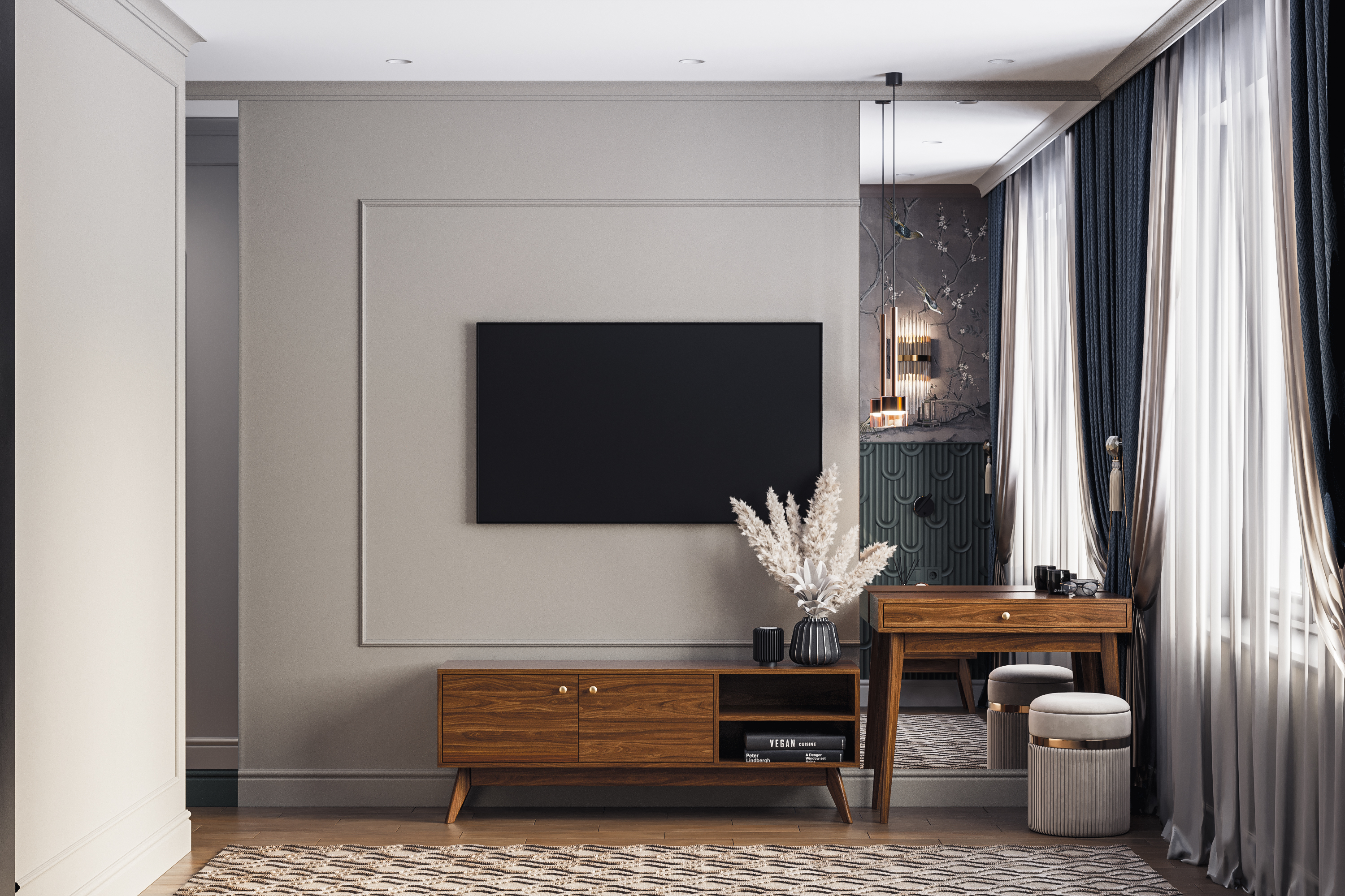 Дизайн: Студия дизайна Марии Глушко
Визуализация: Сагателян Алина